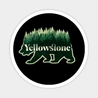 Yellowstone National park Magnet